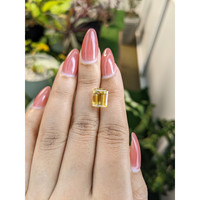 3.58 Ct. Citrine from Brazil Life Style