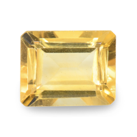 3.17 Ct.Tw. Emerald Cut Citrine