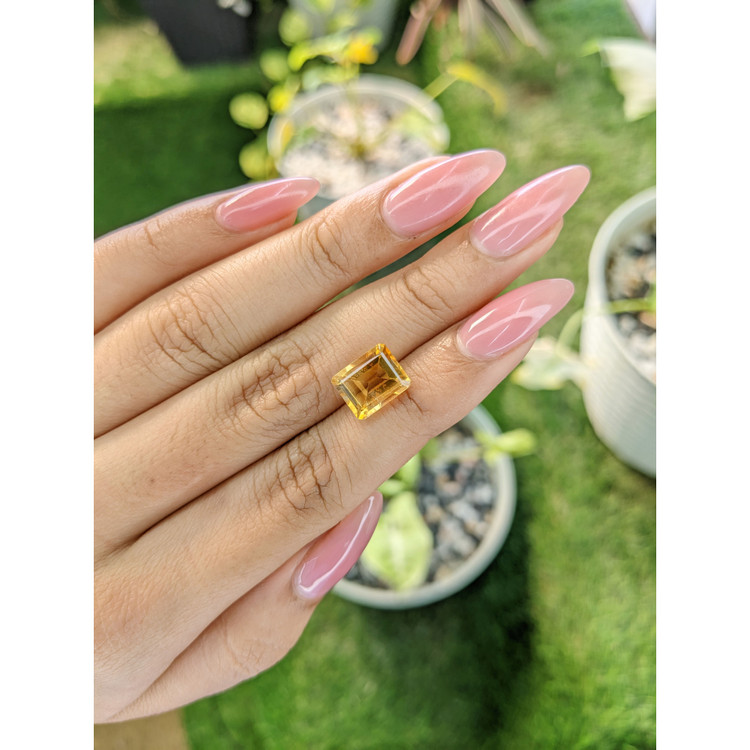 3.38 Ct. Citrine from Brazil