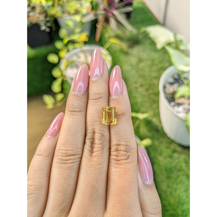 3.81 Ct. Citrine from Brazil