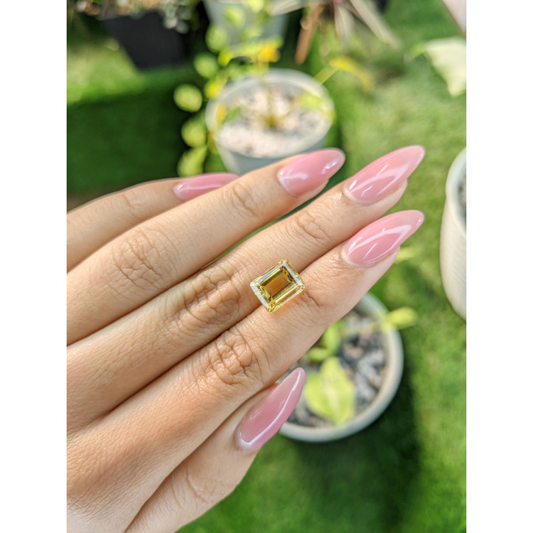 3.81 Ct. Citrine from Brazil