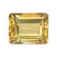 3.60 Ct.Tw. Emerald Cut Citrine