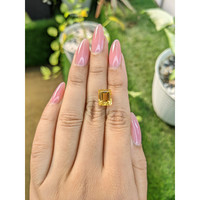 3.58 Ct. Citrine from Brazil Life Style