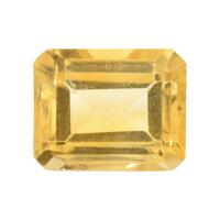 3.66 Ct.Tw. Emerald Cut Citrine