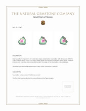 1.69 Ct. Tourmaline from Mozambique Appraisal