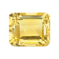 3.61 Ct.Tw. Emerald Cut Citrine