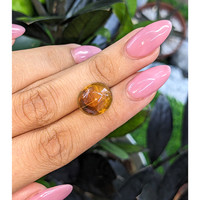 19.15 Ct. Cabochon Chrysoberyl from Ceylon (Sri Lanka) Life Style