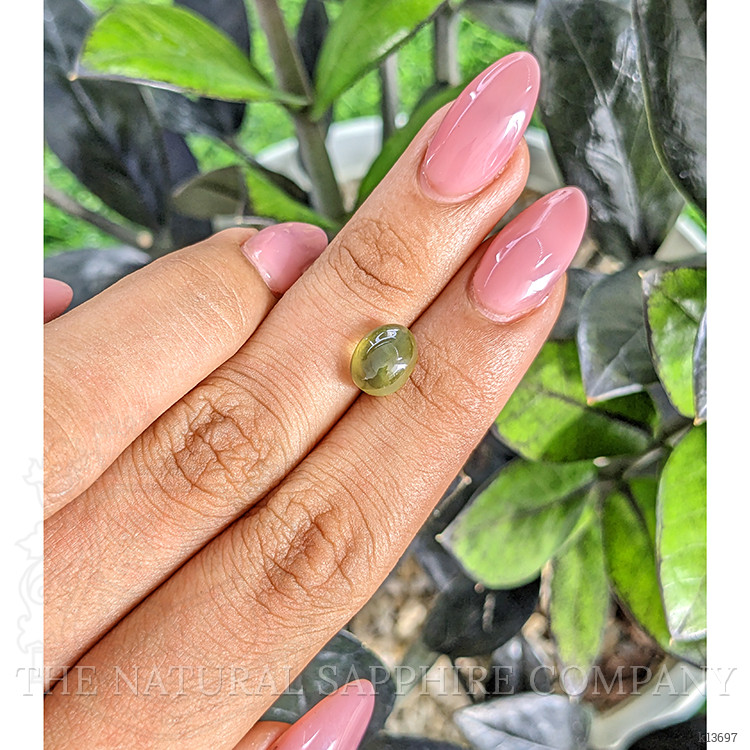 4.55 Ct. Cabochon Chrysoberyl from Ceylon (Sri Lanka)