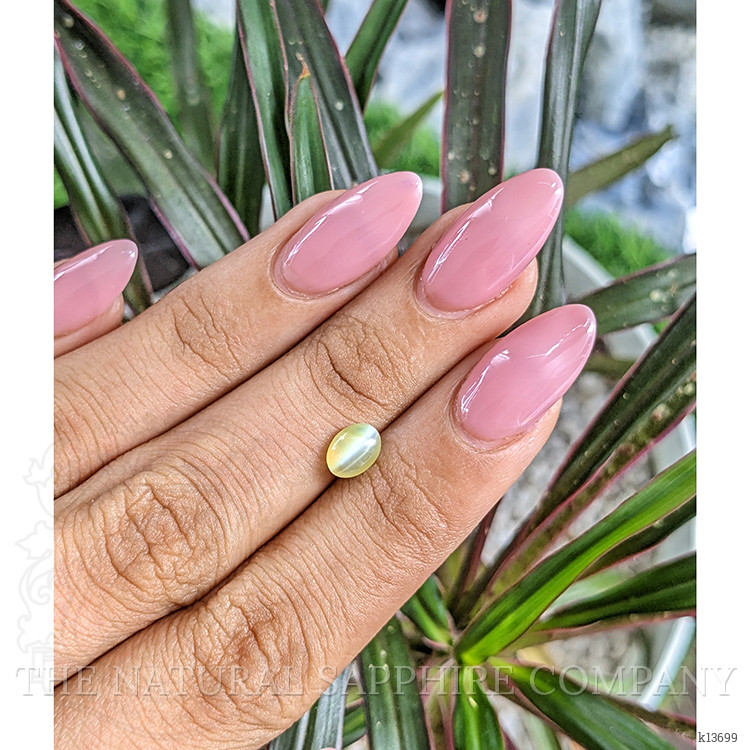 1.19 Ct. Cabochon Chrysoberyl from Ceylon (Sri Lanka)