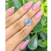 6.92 Ct. Aquamarine from Ceylon (Sri Lanka) Life Style