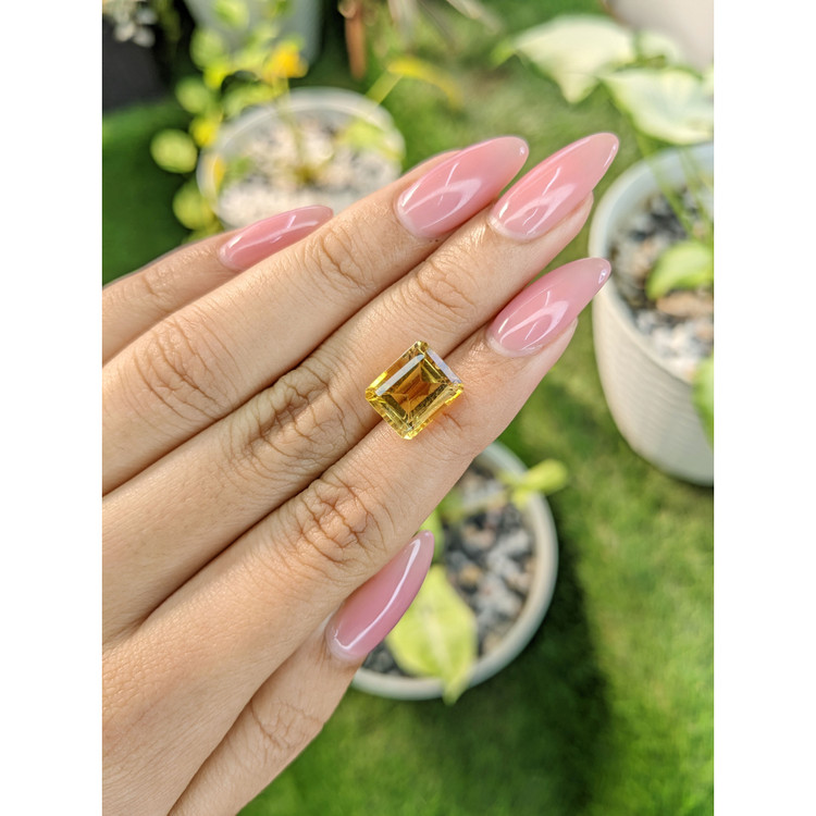 4.62 Ct. Citrine from Brazil