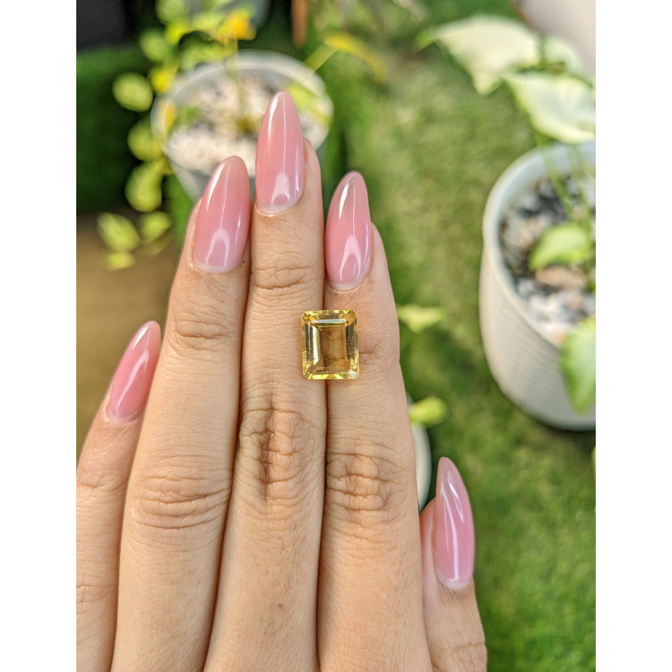 3.89 Ct. Citrine from Brazil