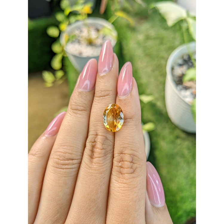 4.24 Ct. Citrine from Brazil