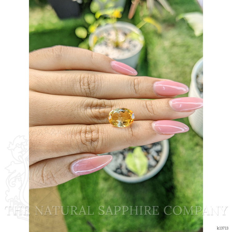 4.24 Ct. Citrine from Brazil