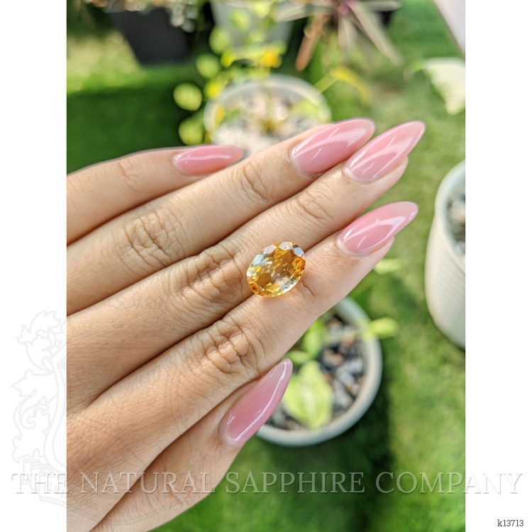 4.24 Ct. Citrine from Brazil
