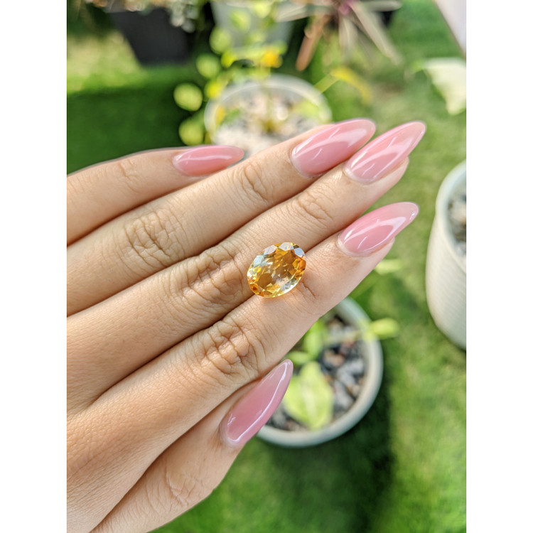 4.24 Ct. Citrine from Brazil