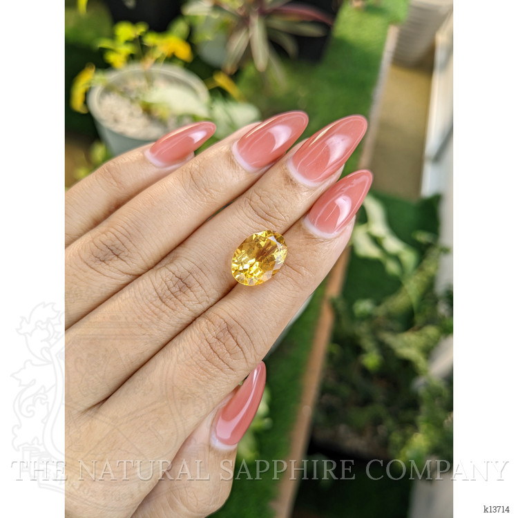 5.57 Ct. Citrine from Brazil