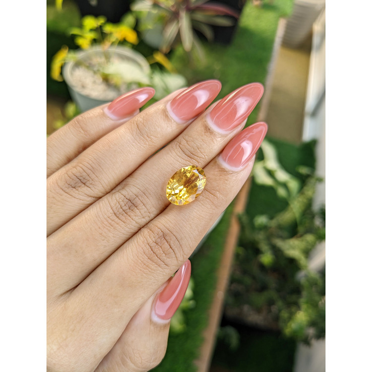 5.57 Ct. Citrine from Brazil