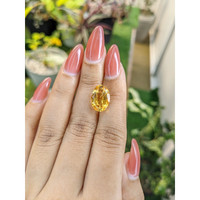 4.75 Ct. Citrine from Brazil Life Style