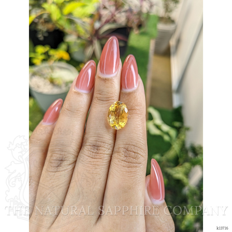 4.66 Ct. Citrine from Brazil