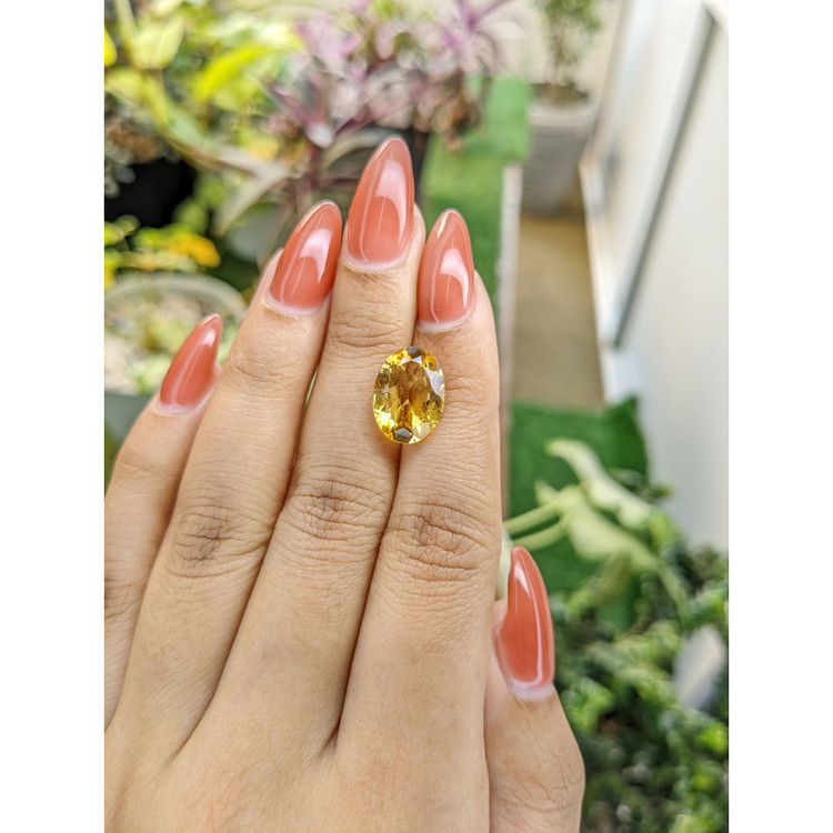 4.68 Ct. Citrine from Brazil