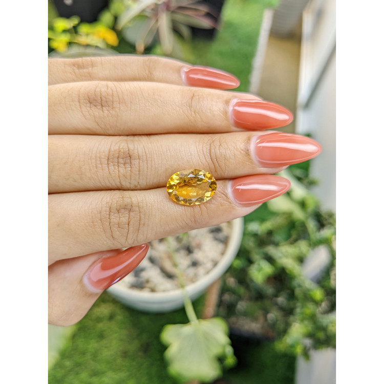 4.68 Ct. Citrine from Brazil