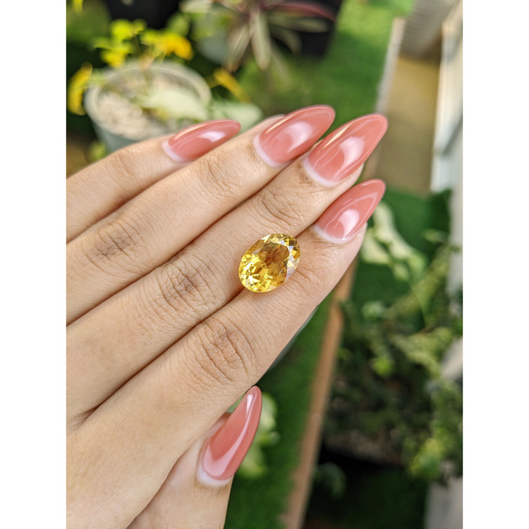 5.46 Ct. Citrine from Brazil