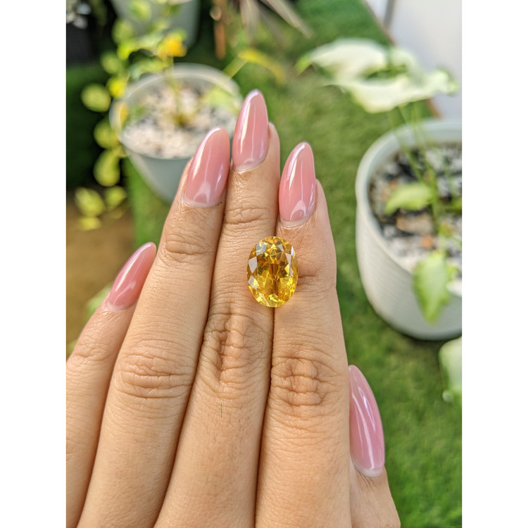 6.11 Ct. Citrine from Brazil