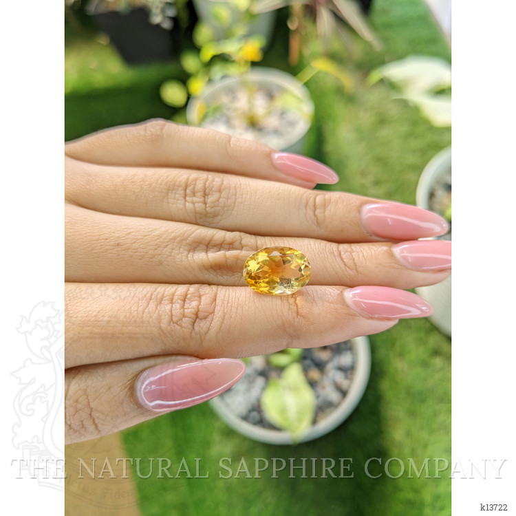 6.11 Ct. Citrine from Brazil