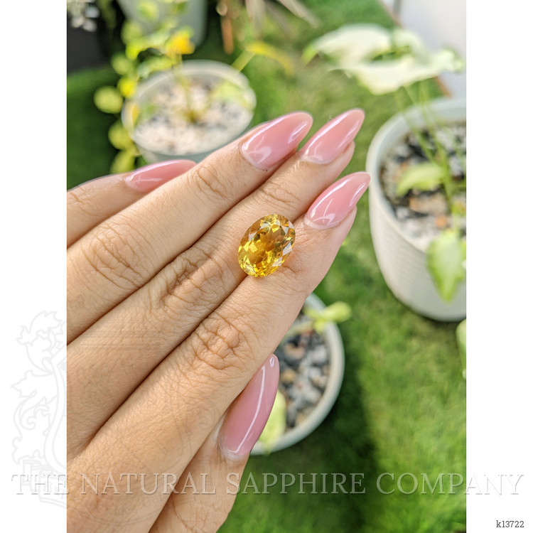 6.11 Ct. Citrine from Brazil