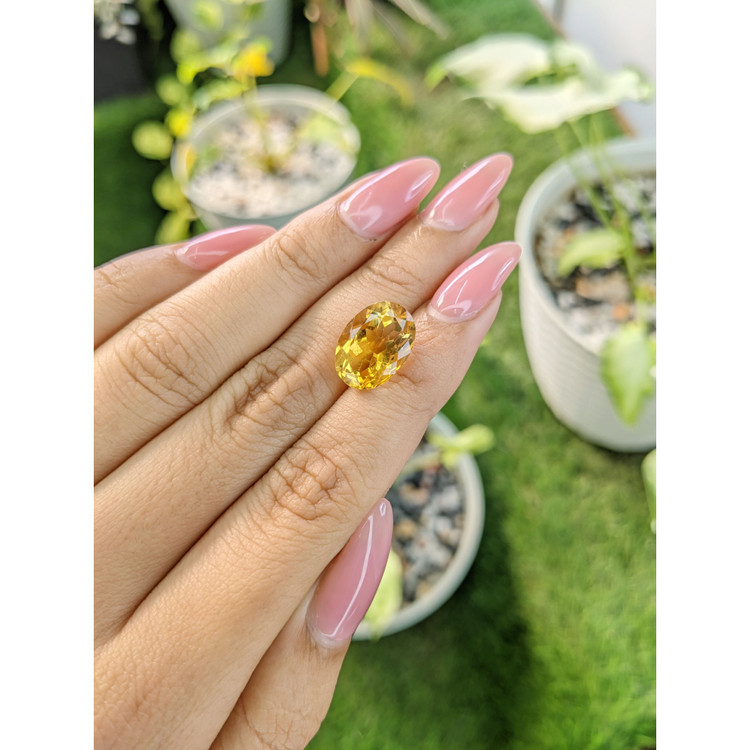 6.11 Ct. Citrine from Brazil