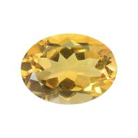 5.56 Ct.Tw. Oval Citrine