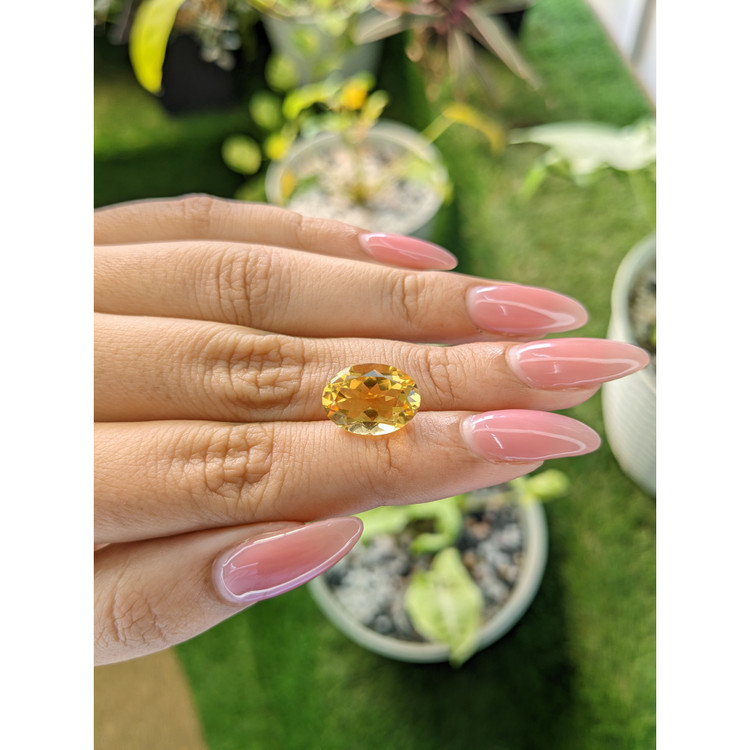 5.56 Ct. Citrine from Brazil