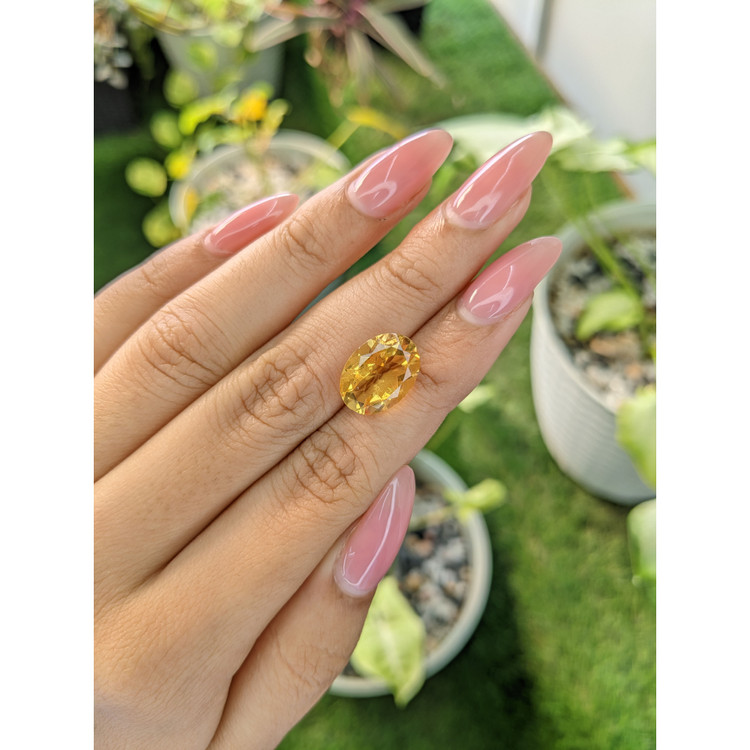 5.56 Ct. Citrine from Brazil