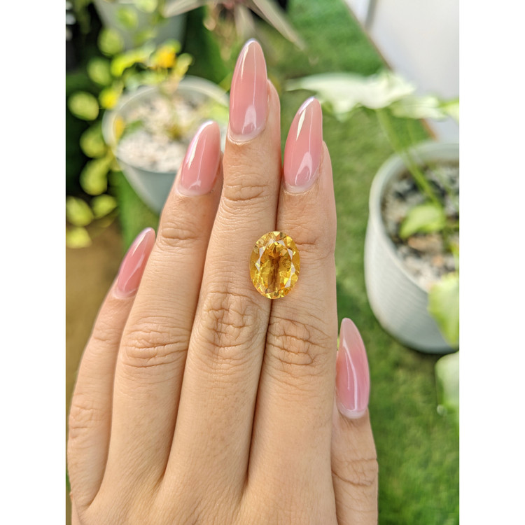 5.56 Ct. Citrine from Brazil