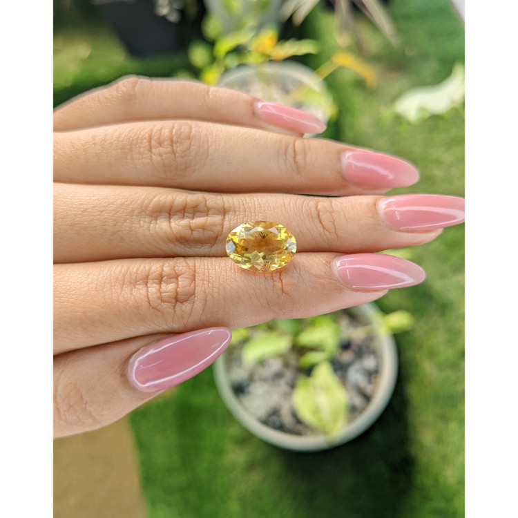 5.25 Ct. Citrine from Brazil