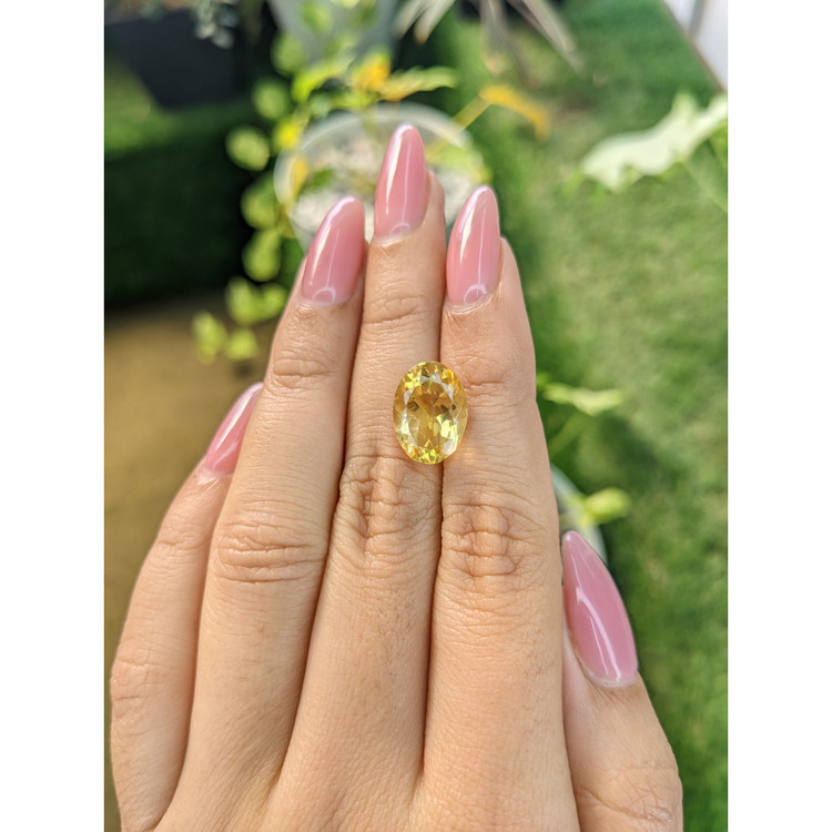 5.25 Ct. Citrine from Brazil