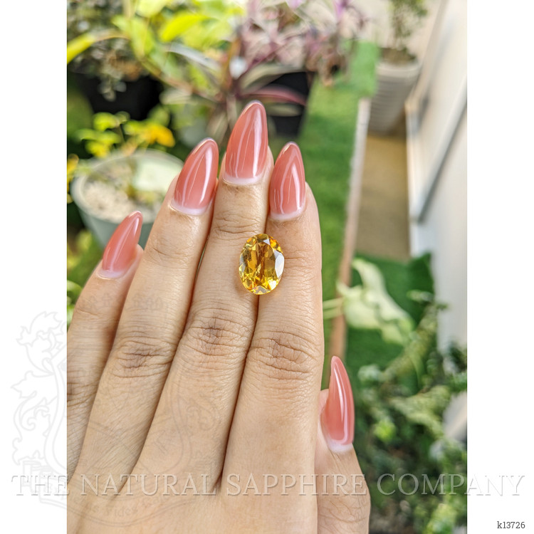 4.61 Ct. Citrine from Brazil