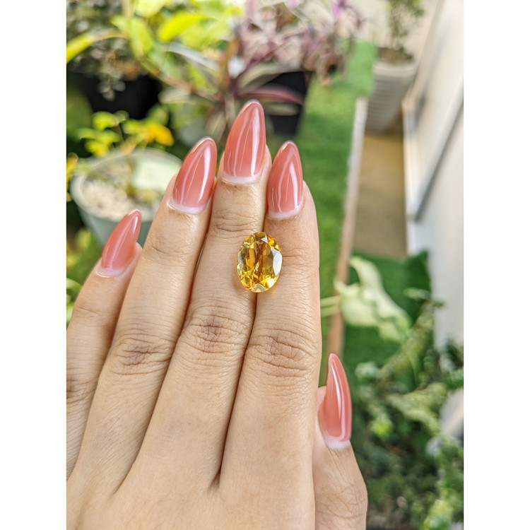 4.61 Ct. Citrine from Brazil