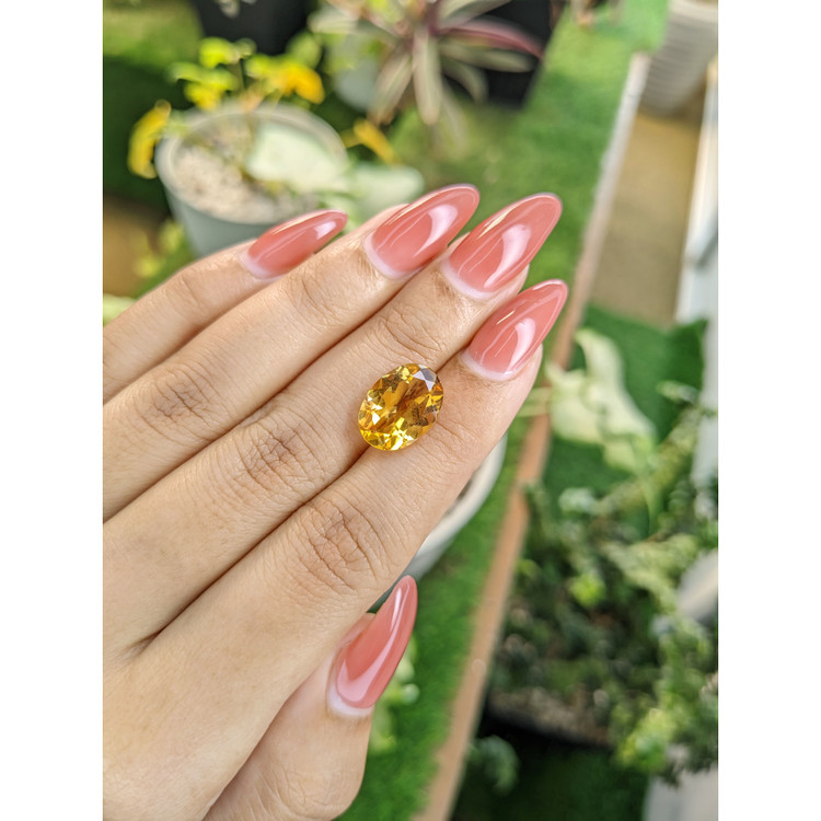4.61 Ct. Citrine from Brazil