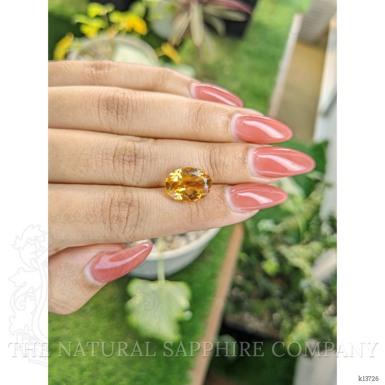 4.61 Ct. Citrine from Brazil