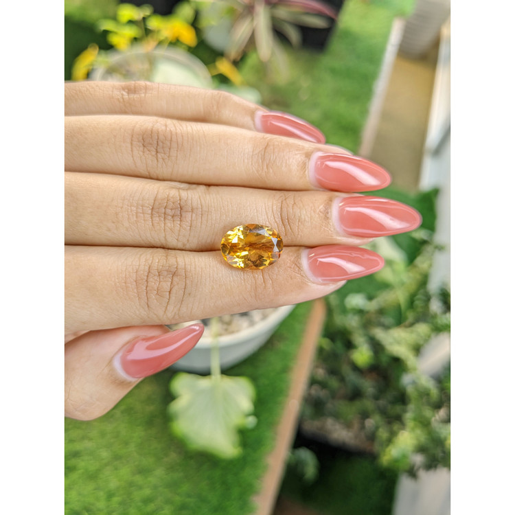 4.61 Ct. Citrine from Brazil