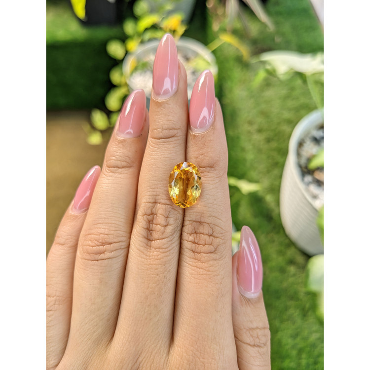 4.65 Ct. Citrine from Brazil