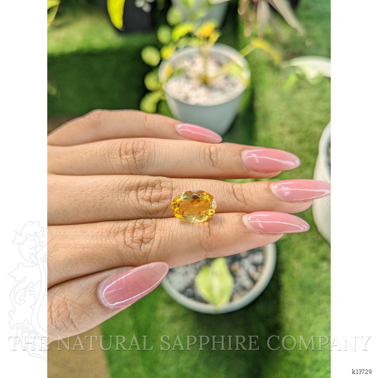 4.65 Ct. Citrine from Brazil