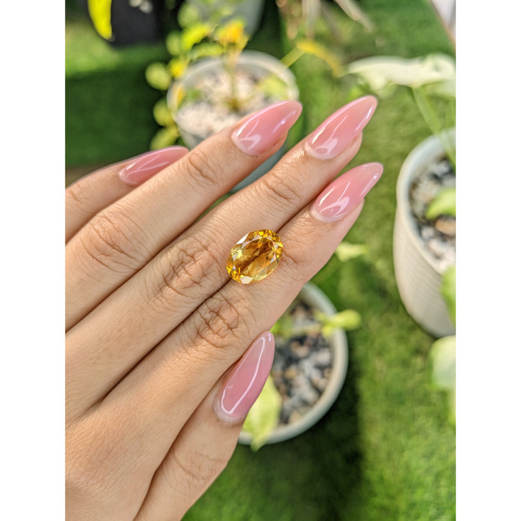 4.65 Ct. Citrine from Brazil