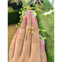 5.00 Ct. Citrine from Brazil Life Style