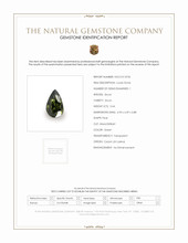 0.64 Ct. Zircon from Ceylon (Sri Lanka) Scan Report