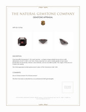 1.20 Ct. Zircon from Ceylon (Sri Lanka) Appraisal