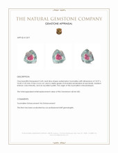 3.60 Ct. Tourmaline from Mozambique Appraisal