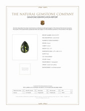 0.77 Ct. Zircon from Ceylon (Sri Lanka) Scan Report